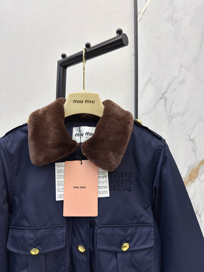 Miu 25fw padded jacket