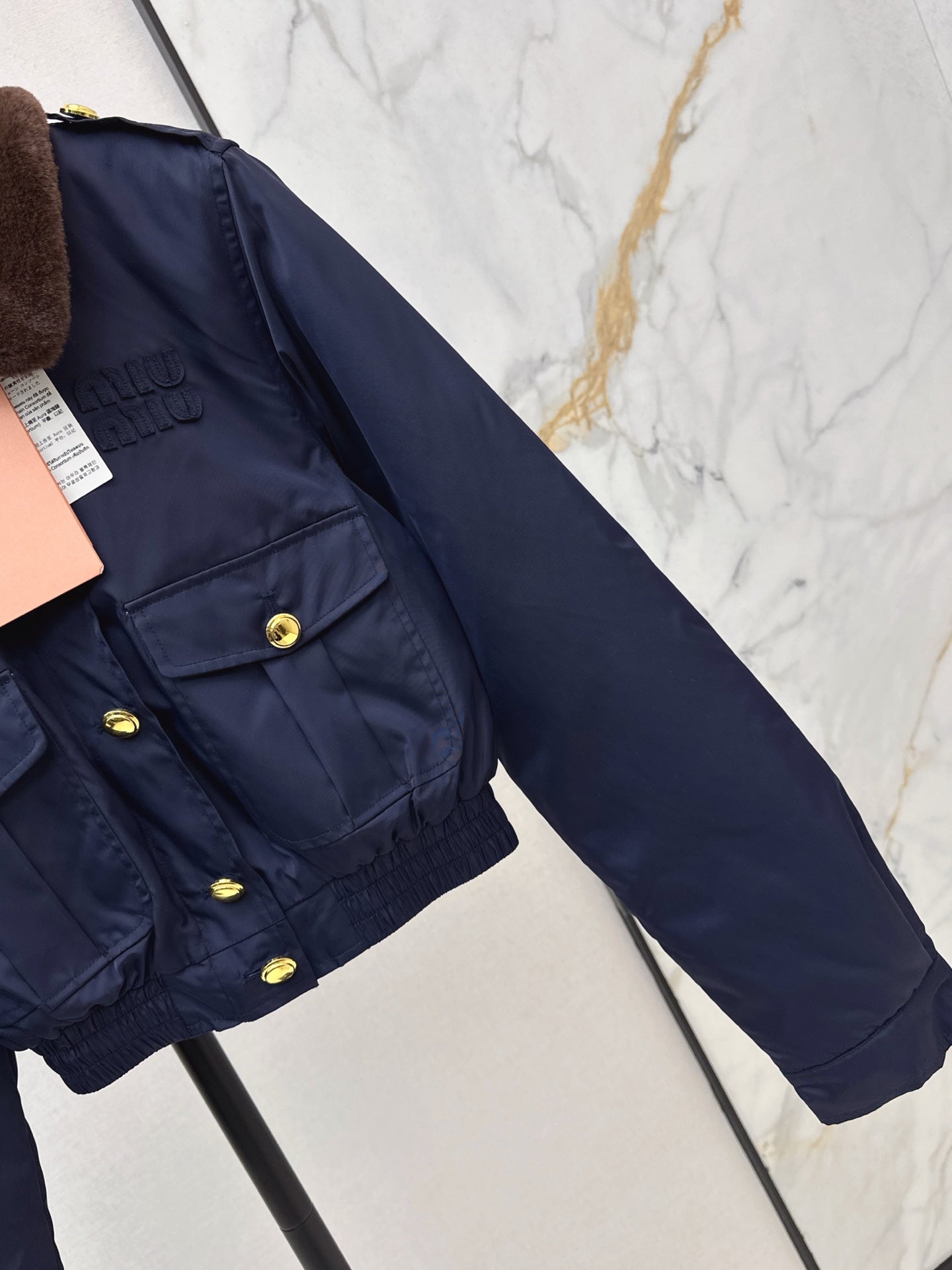 Miu 25fw padded jacket