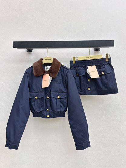 Miu 25fw padded jacket