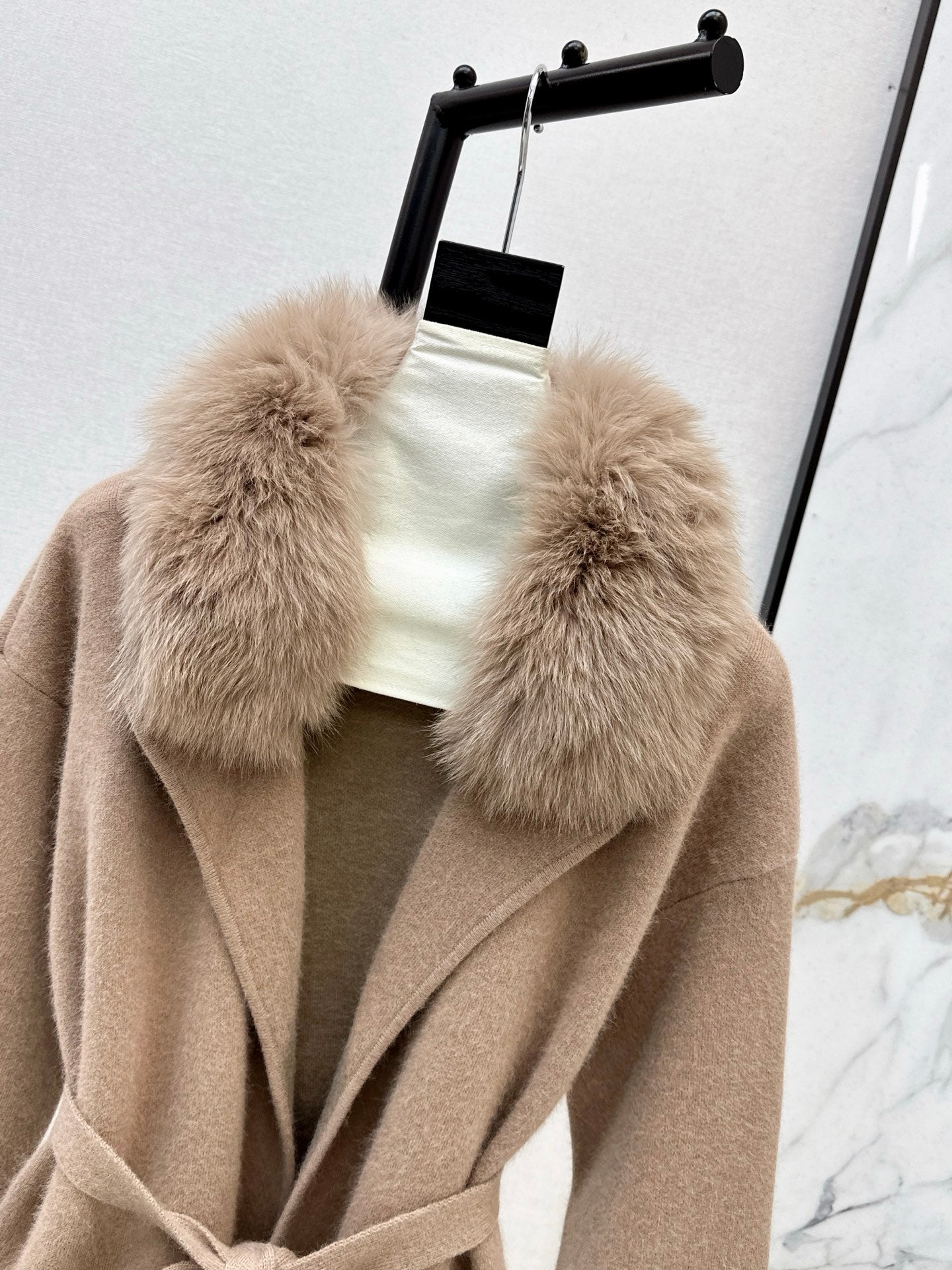 Fend 25fw knit wrap coats