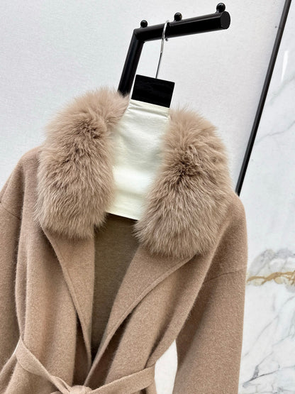 Fend 25fw knit wrap coats