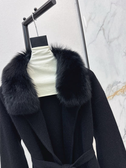 Fend 25fw knit wrap coats