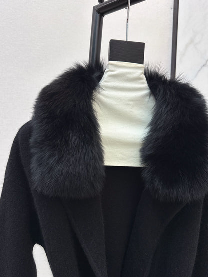 Fend 25fw knit wrap coats