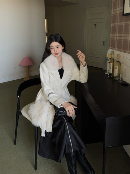 Fend 25fw knit wrap coats