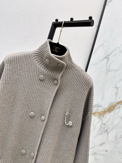 Chan 25fw knit overcoats