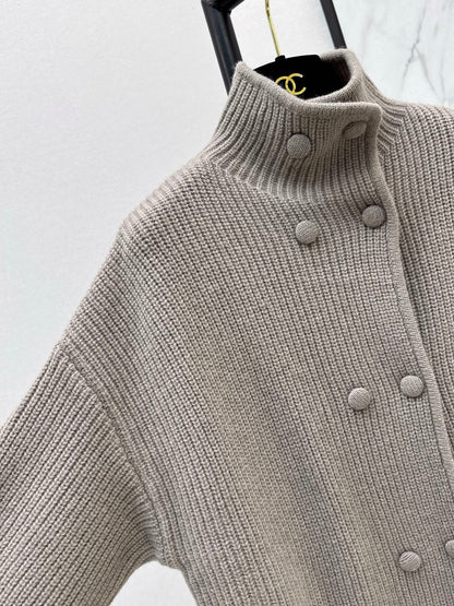 Chan 25fw knit overcoats