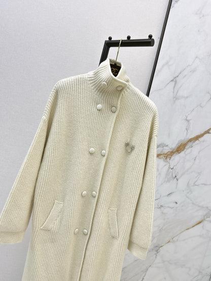 Chan 25fw knit overcoats