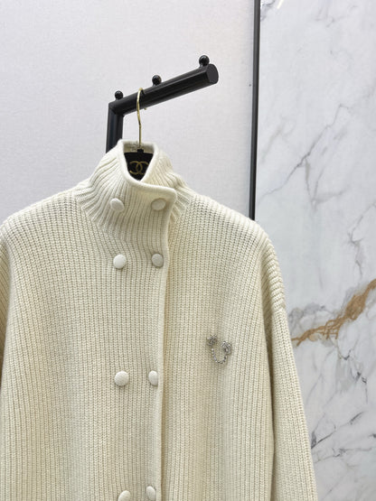 Chan 25fw knit overcoats