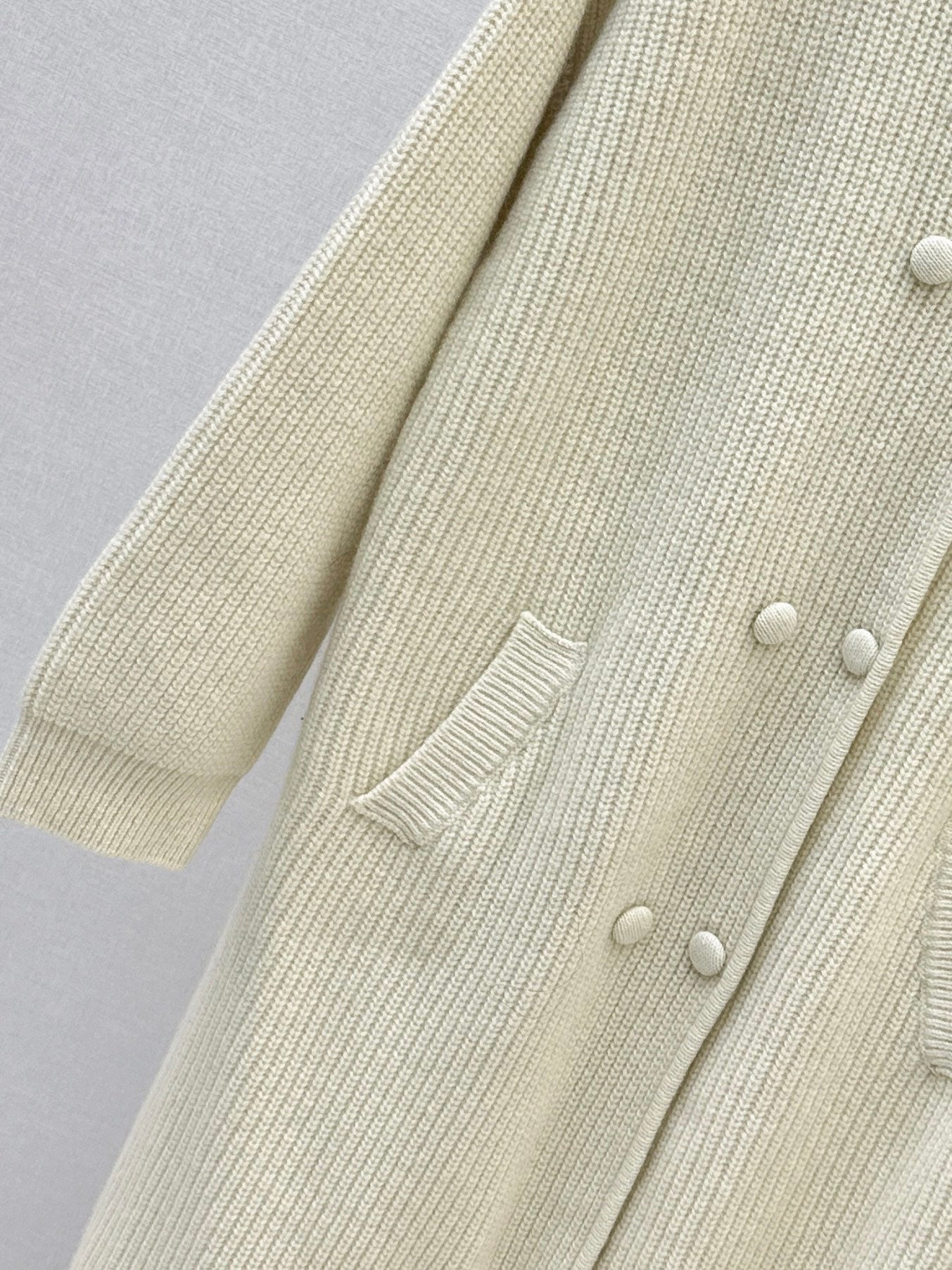 Chan 25fw knit overcoats