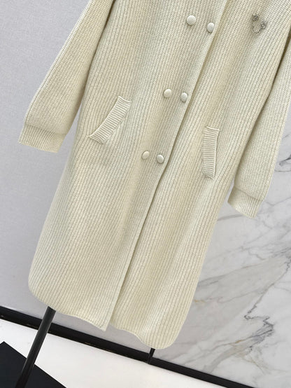 Chan 25fw knit overcoats