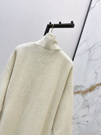 Chan 25fw knit overcoats