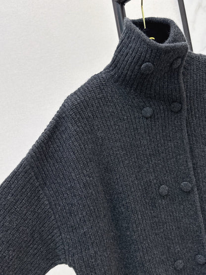Chan 25fw knit overcoats