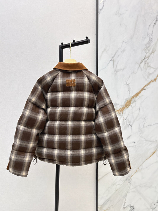 Miu 25fw vintage down jacket
