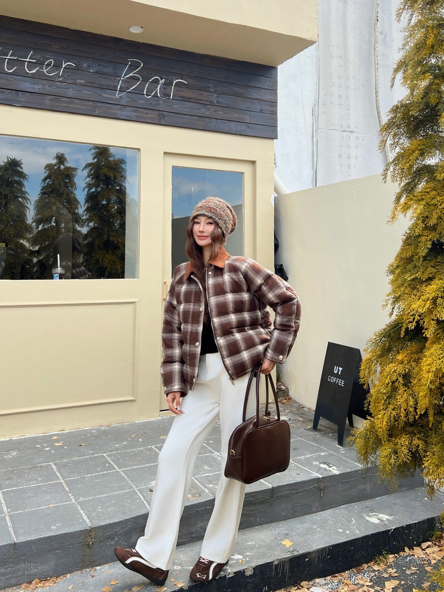 Miu 25fw vintage down jacket