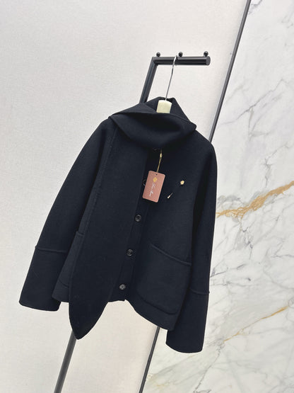 Loro 25fw wool jacket+scarf