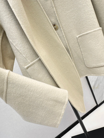 Loro 25fw wool jacket+scarf