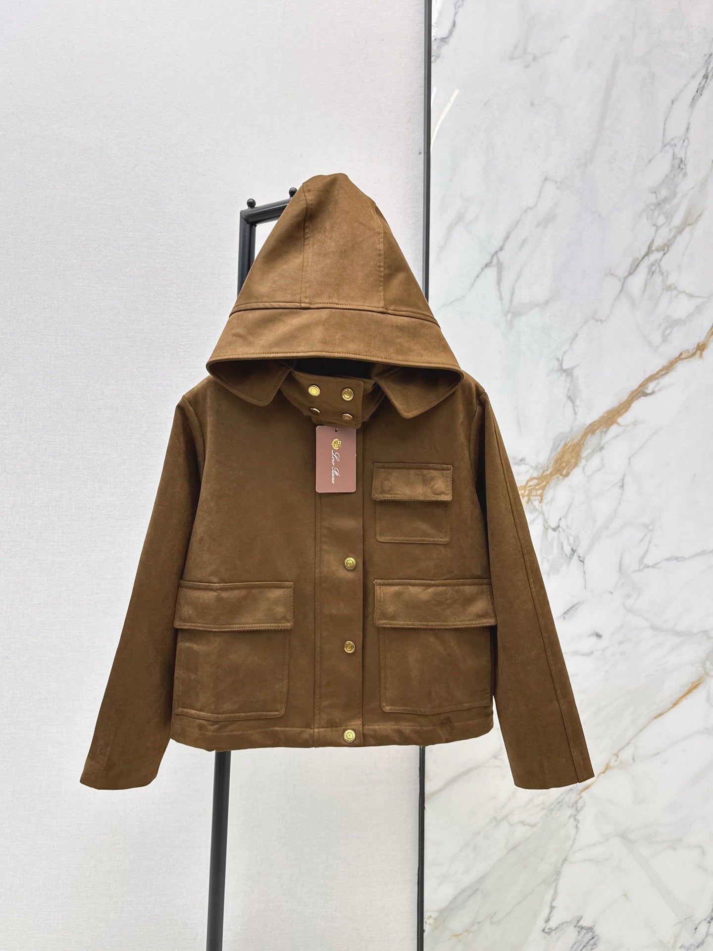Loro 25fw hooded jacket