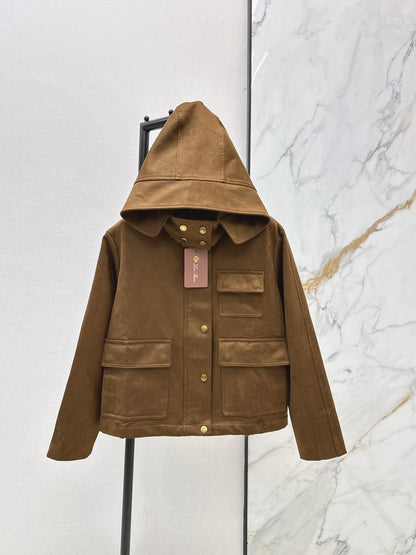 Loro 25fw hooded jacket