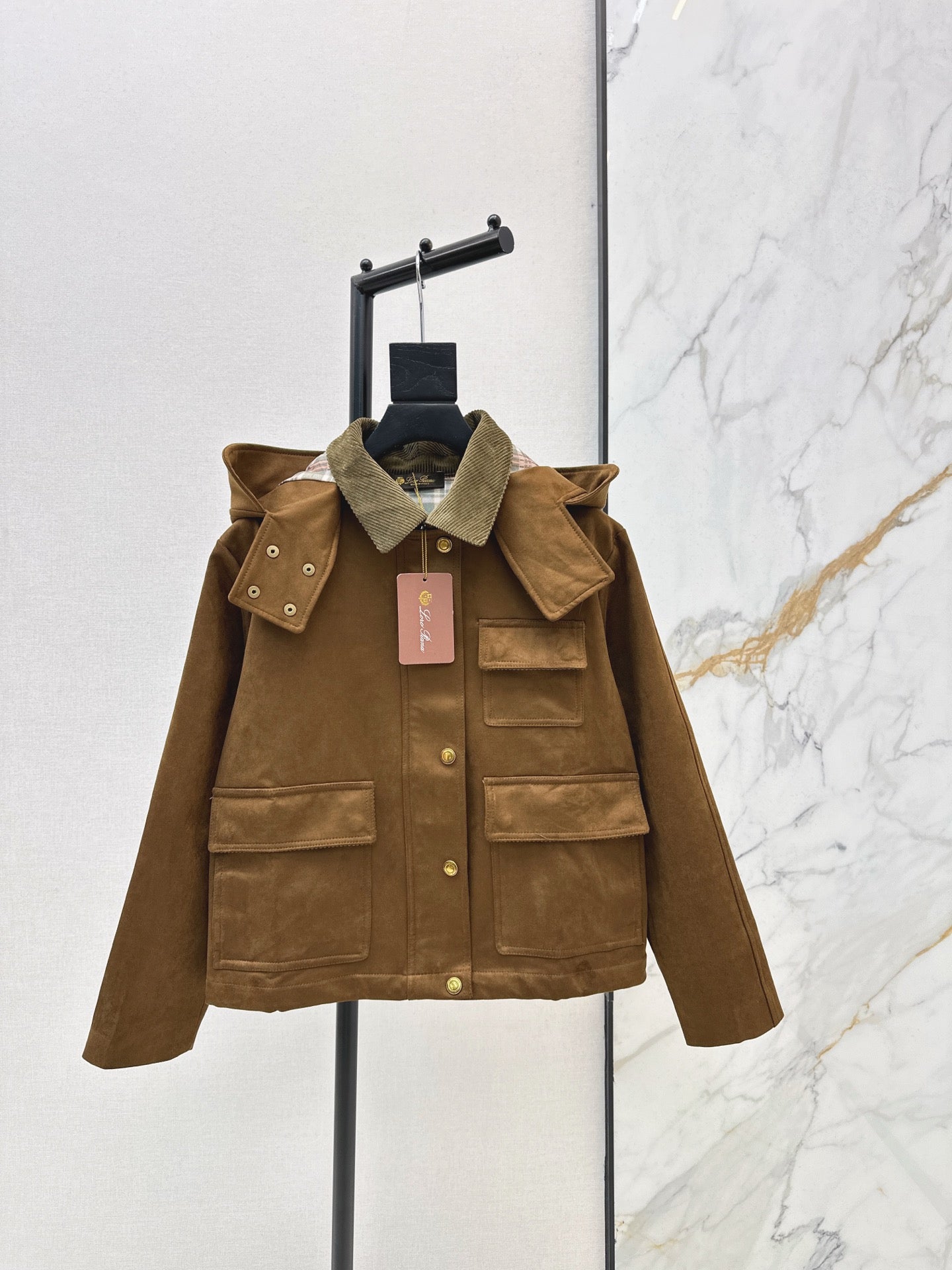 Loro 25fw hooded jacket