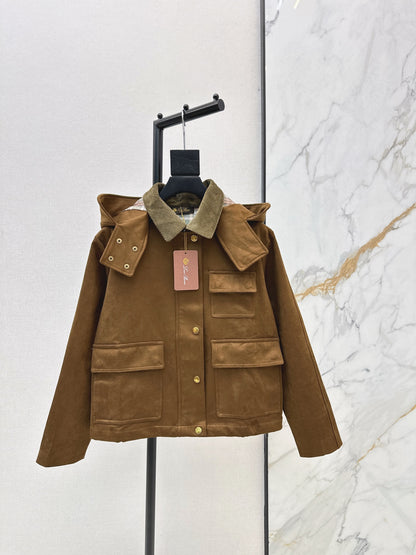 Loro 25fw hooded jacket