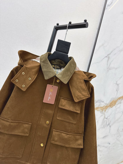 Loro 25fw hooded jacket