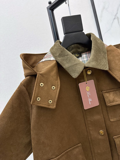 Loro 25fw hooded jacket