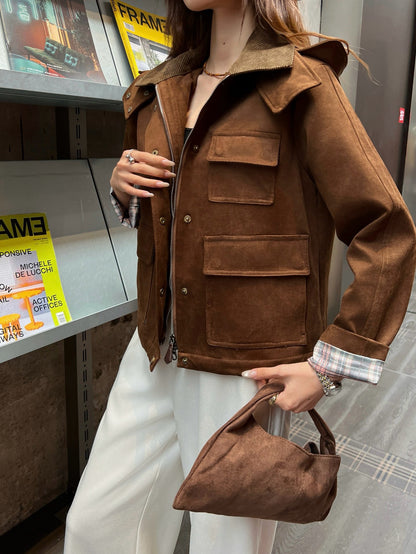 Loro 25fw hooded jacket