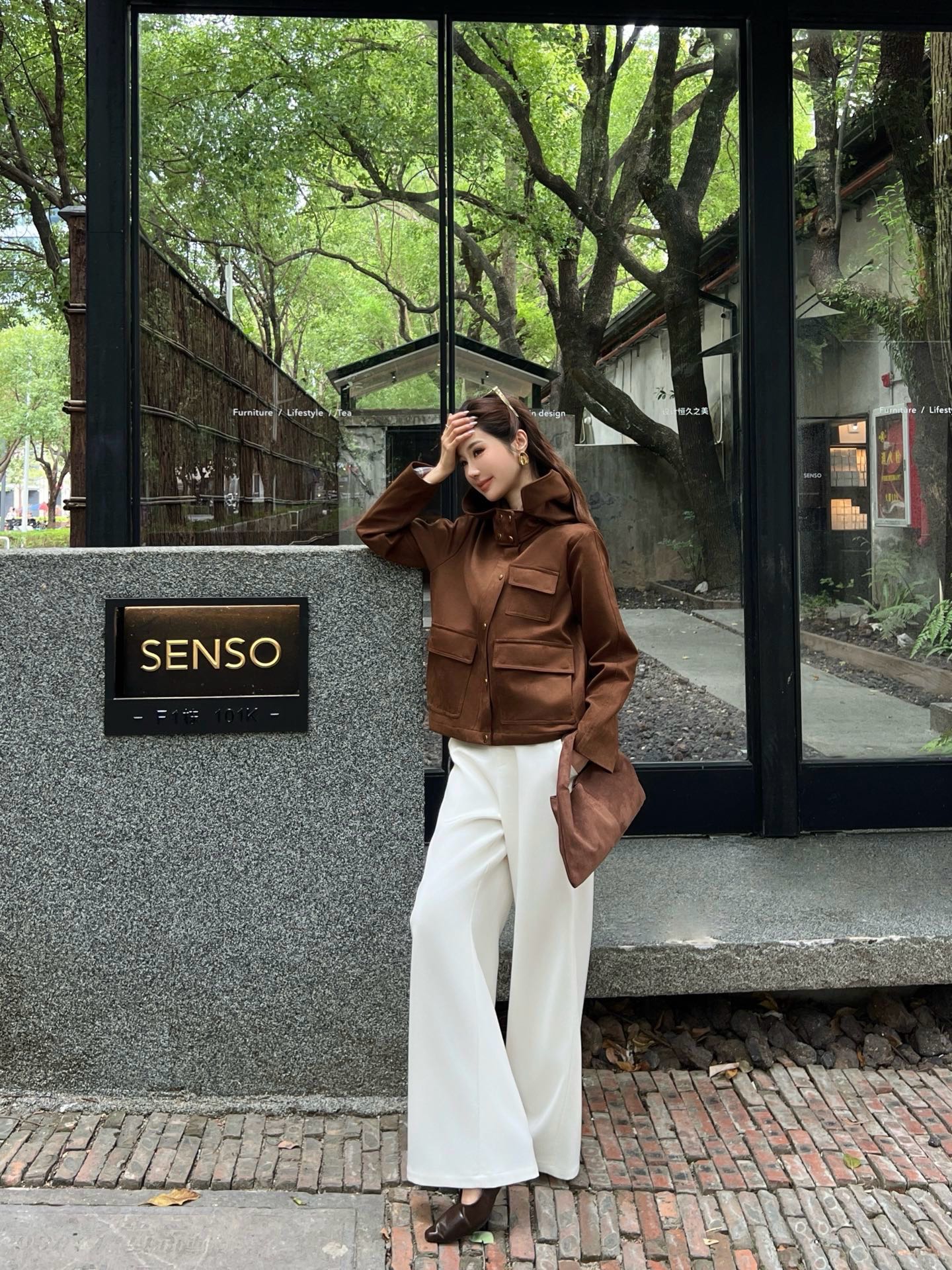 Loro 25fw hooded jacket