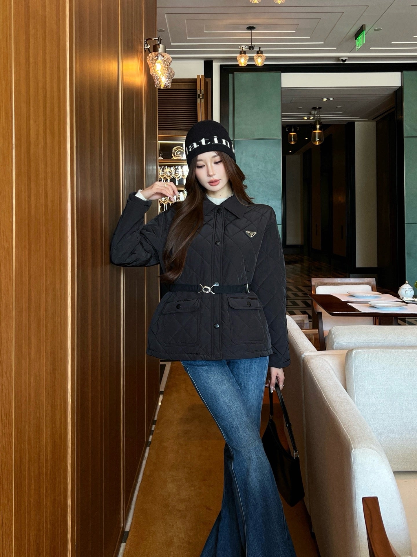 Pra 25fw padded jacket