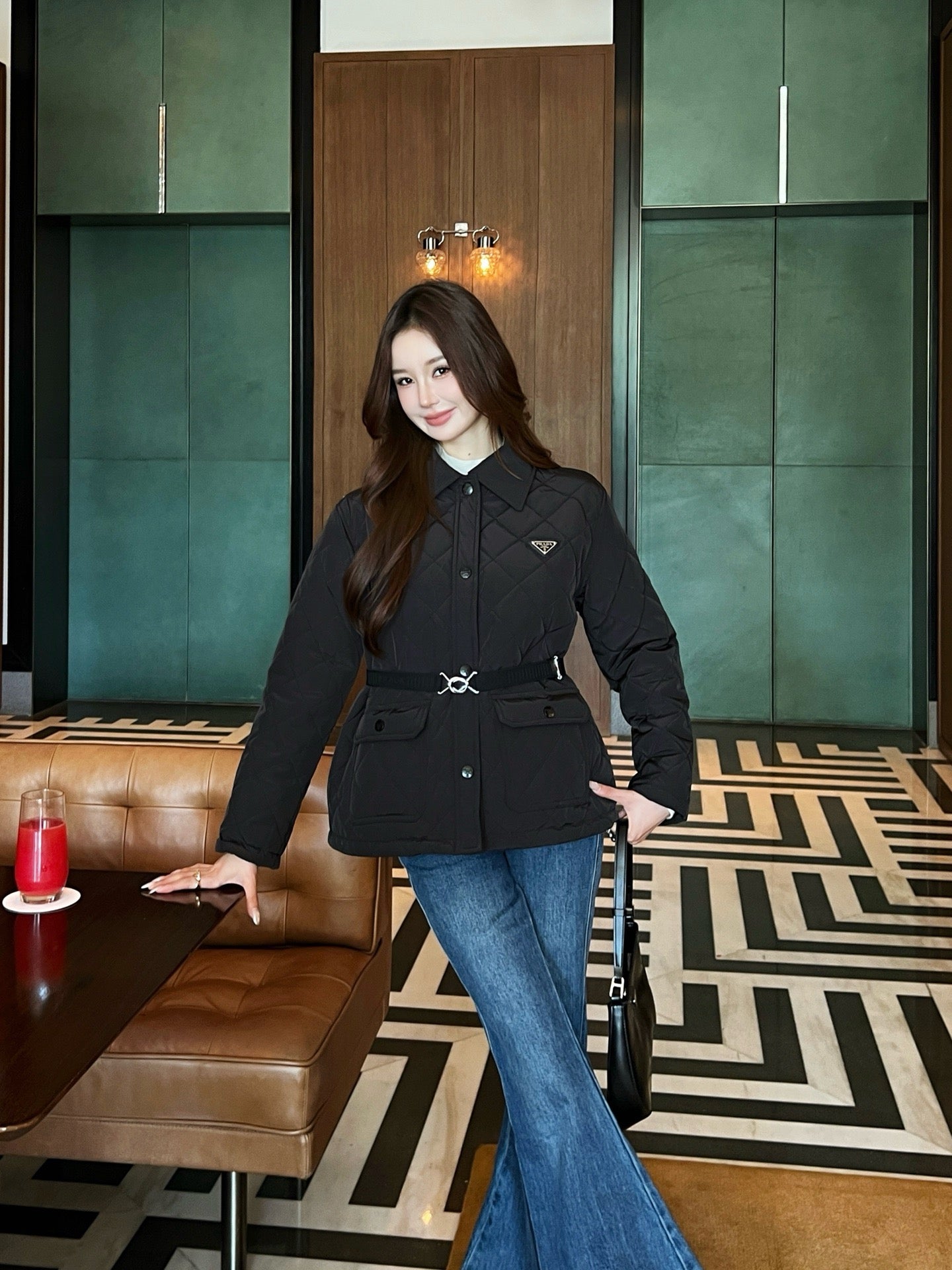 Pra 25fw padded jacket