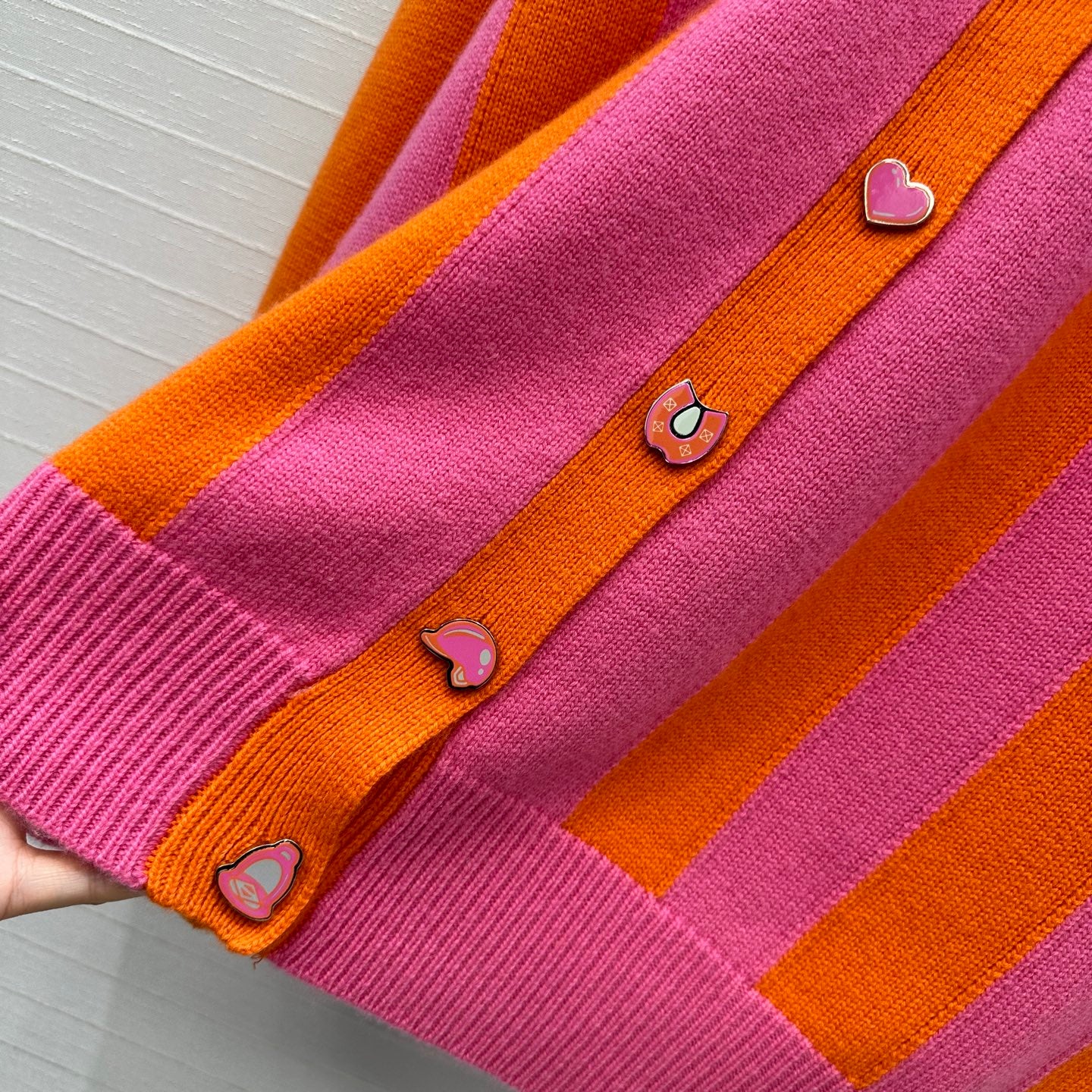 Herm 25fw knit cardigan