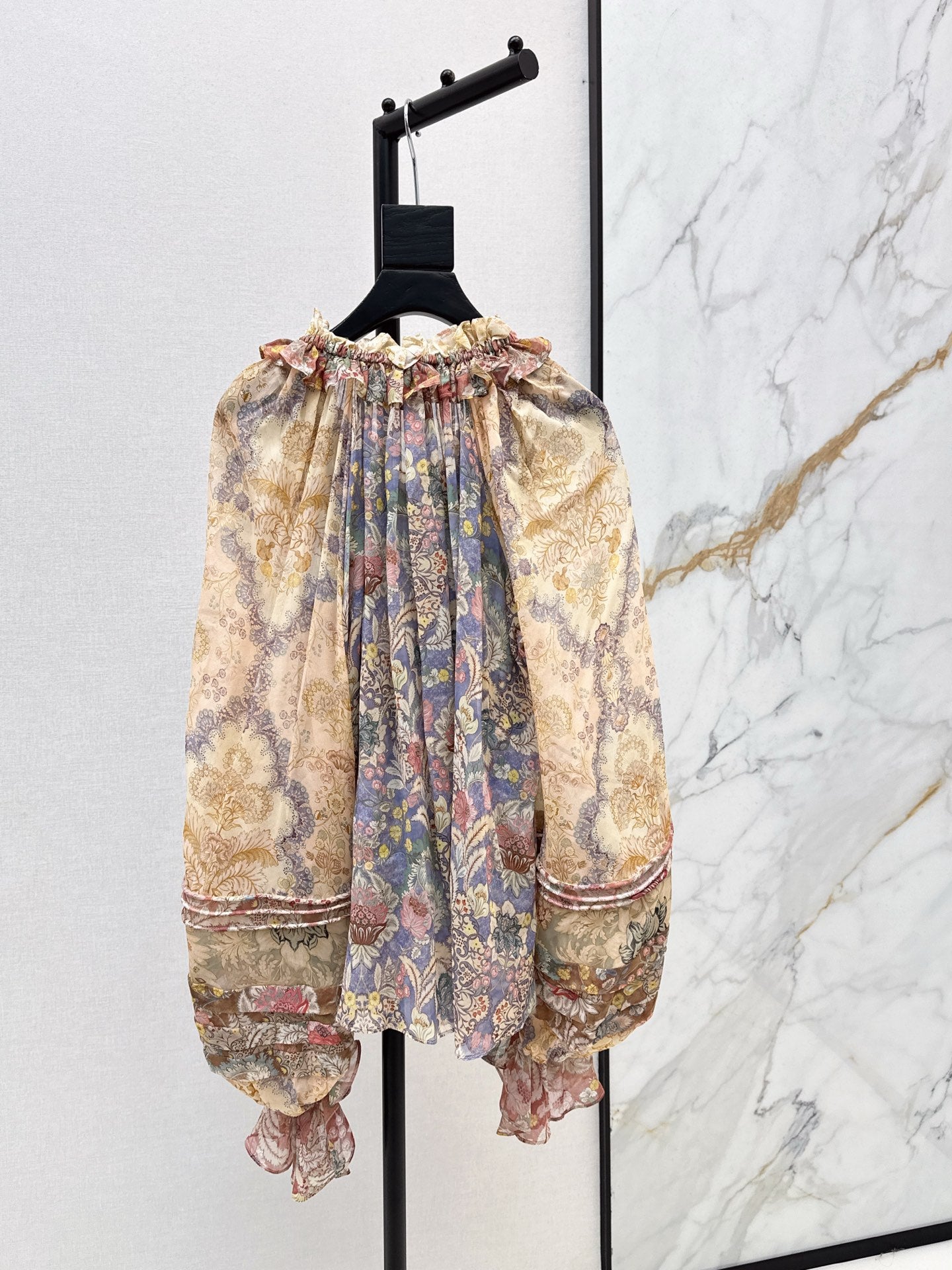 Zimm 25fw print blouse