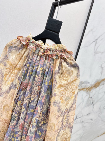 Zimm 25fw print blouse