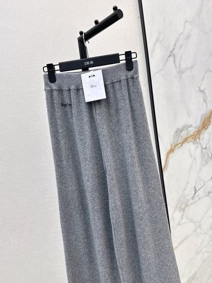CD 25fw wide-leg pants