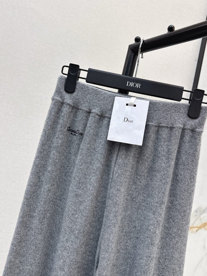 CD 25fw wide-leg pants