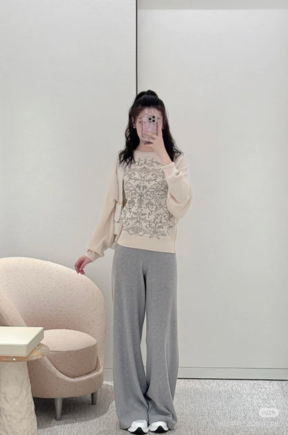 CD 25fw wide-leg pants