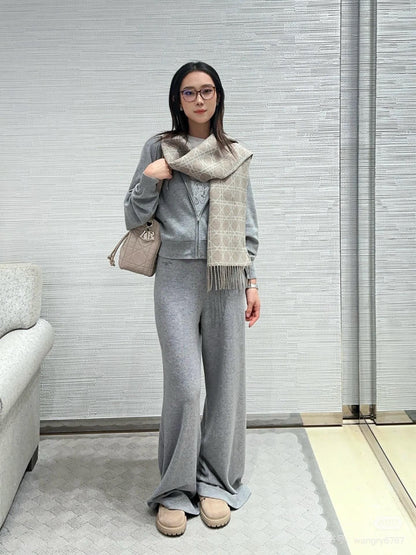 CD 25fw wide-leg pants