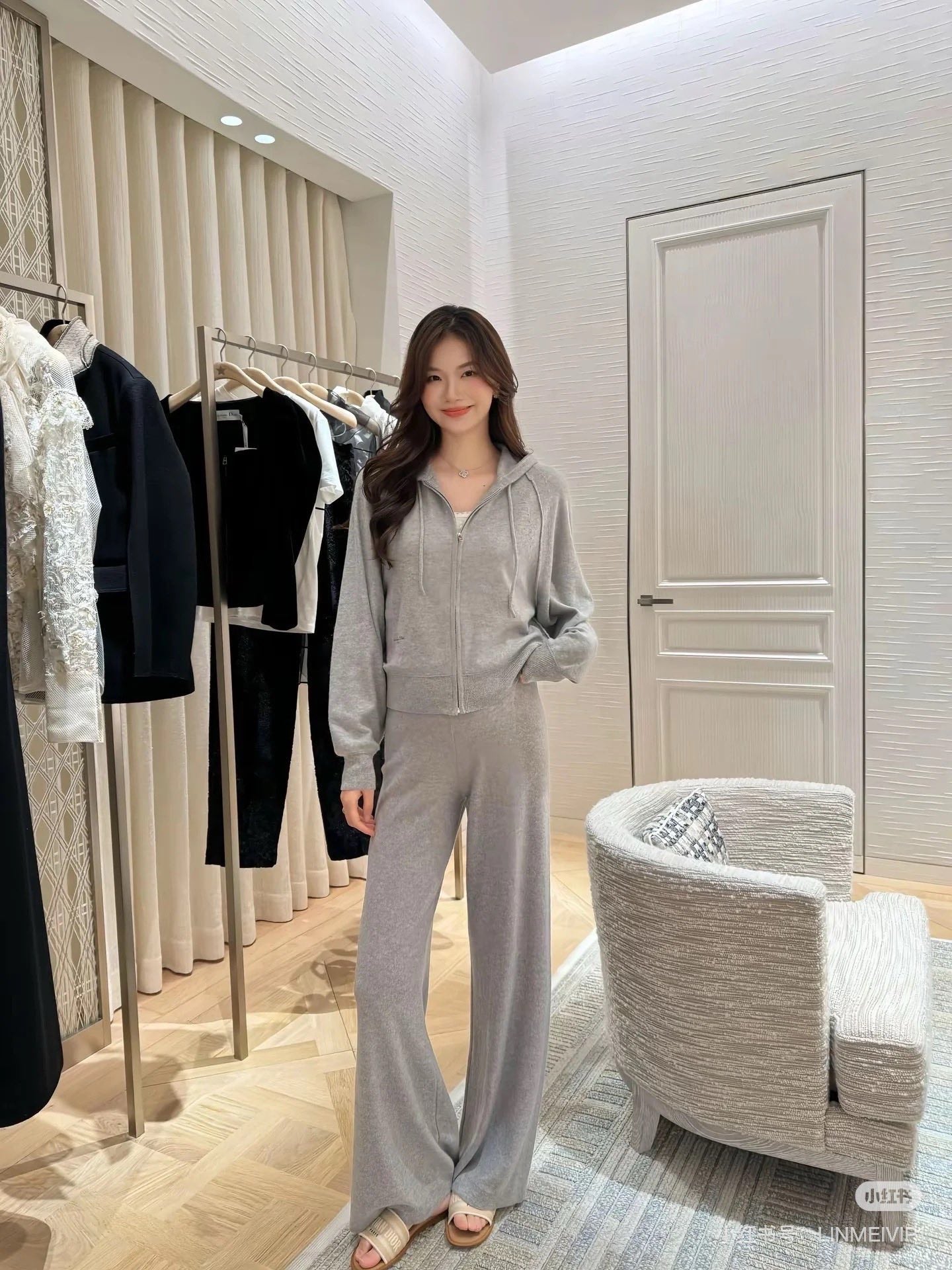 CD 25fw wide-leg pants