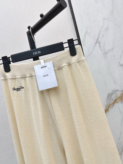 CD 25fw wide-leg pants