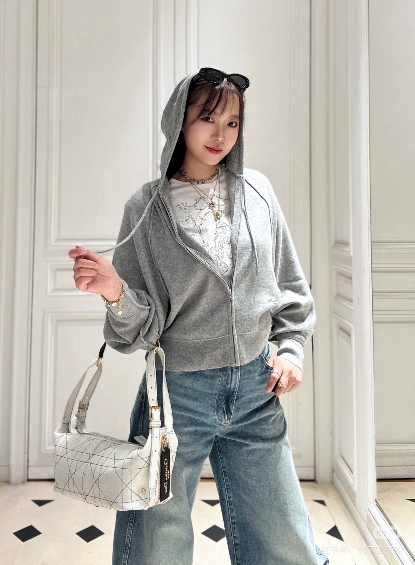 CD 25fw hooded jacket