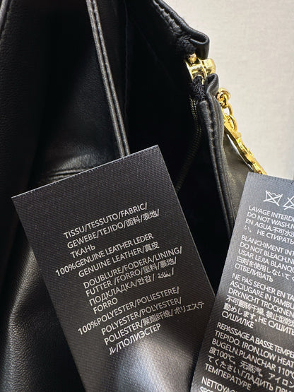 Sain 25fw leather skirt