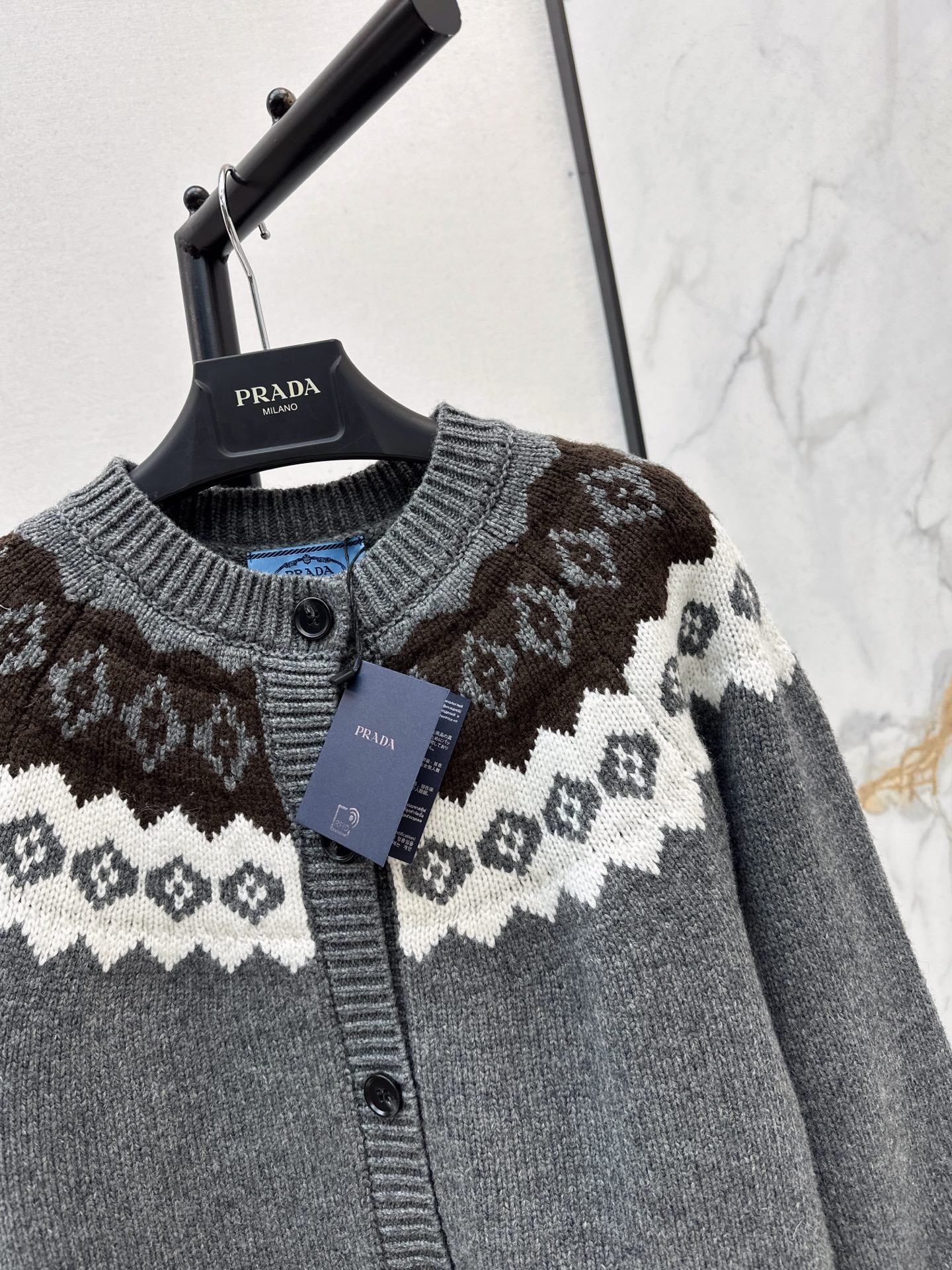 Pra 25fw knit cardigan