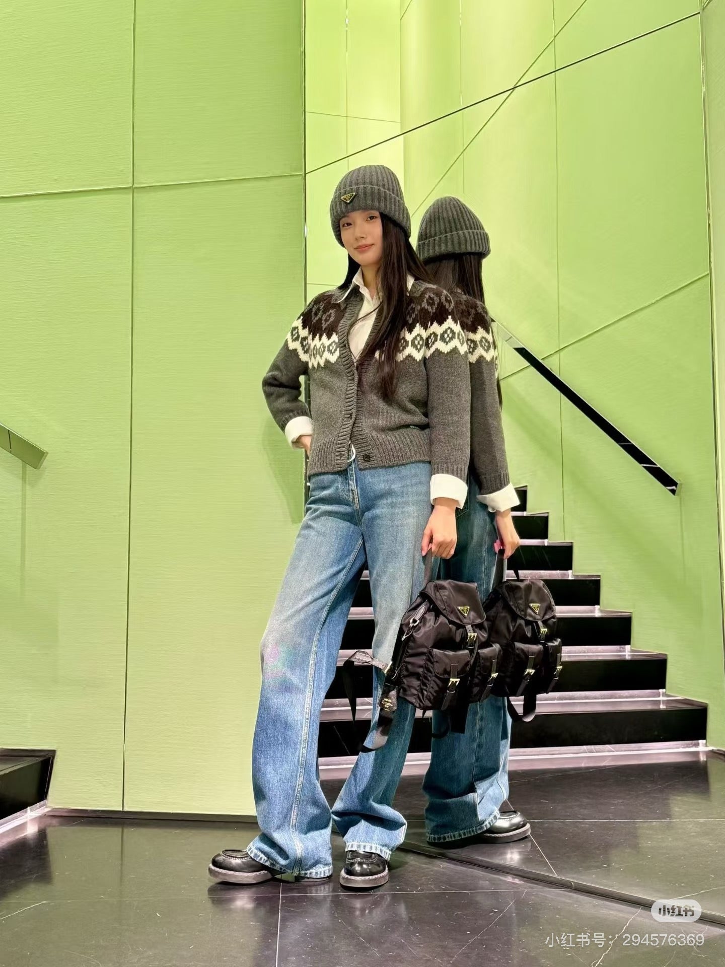 Pra 25fw knit cardigan