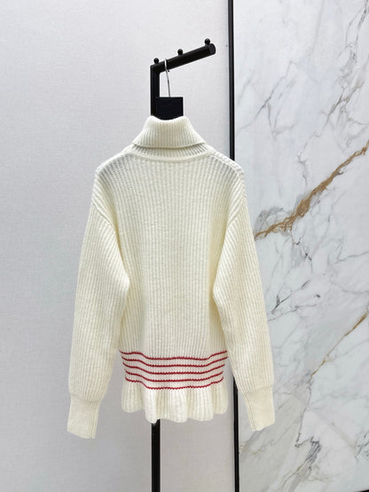Chol 25fw turtleneck sweater