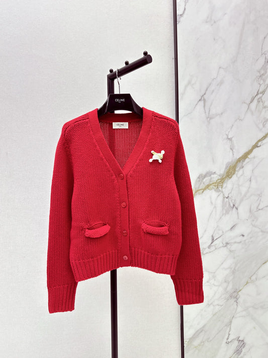 Celi 25fw cashmere cardigan