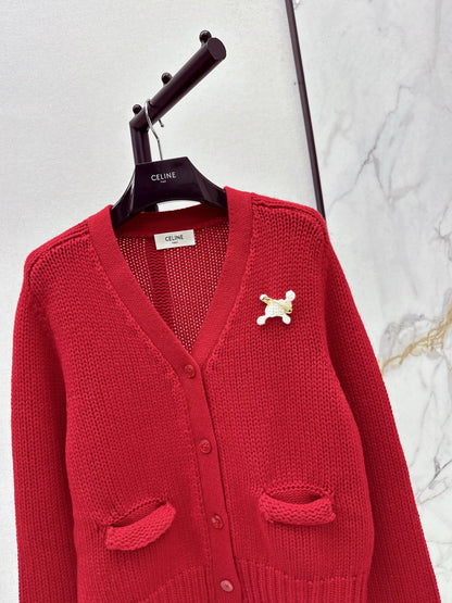 Celi 25fw cashmere cardigan