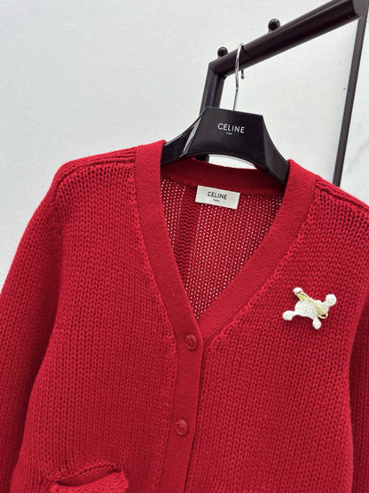 Celi 25fw cashmere cardigan