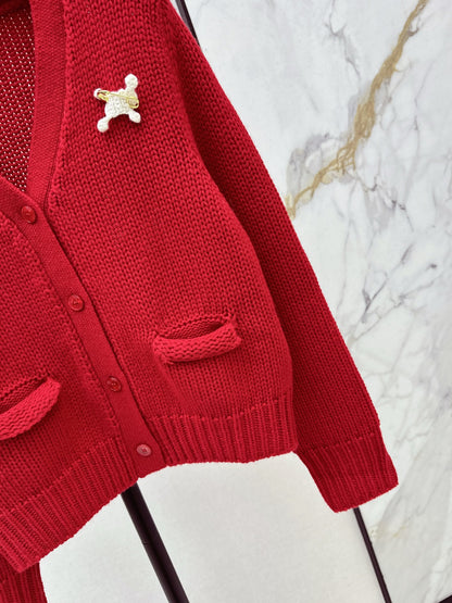 Celi 25fw cashmere cardigan