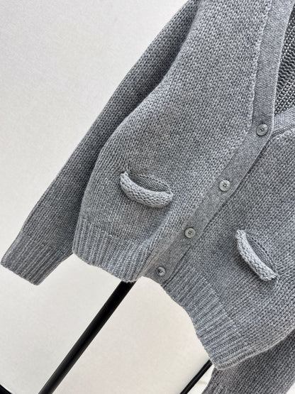 Celi 25fw cashmere cardigan