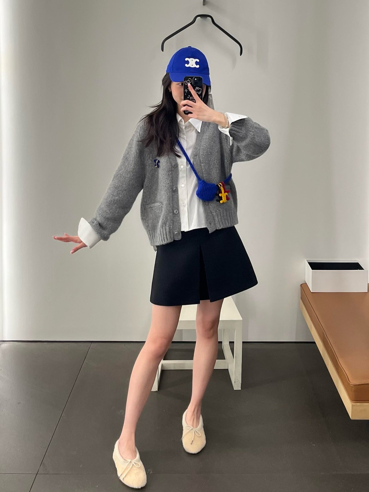 Celi 25fw cashmere cardigan